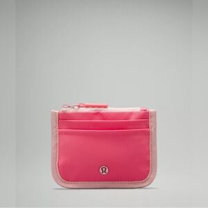 Lululemon True Identity Card Case Sakura Pink Flush Pink
